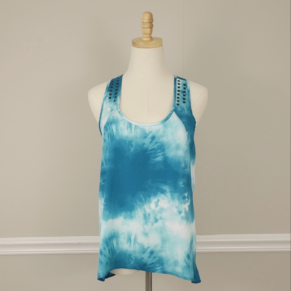 Mudd Tie Dye Racerback Tank Top Size M